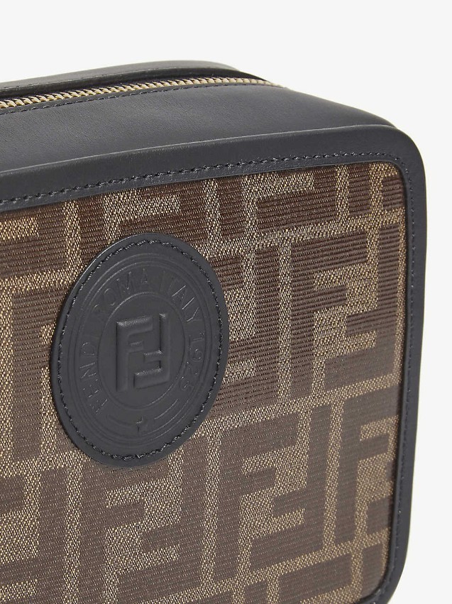 FENDI FF-logo leather camera bag $7650