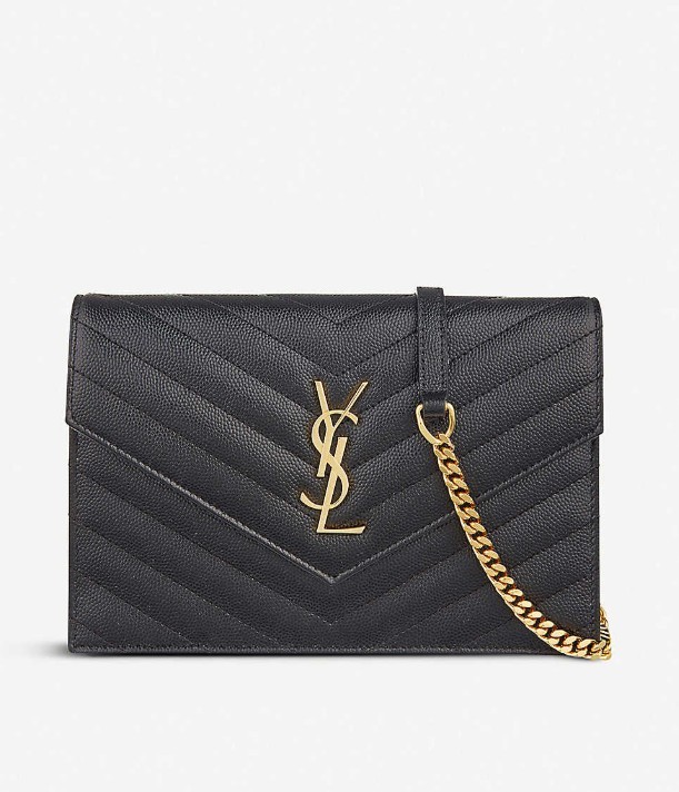SAINT LAURENT Monogram leather cross-body bag