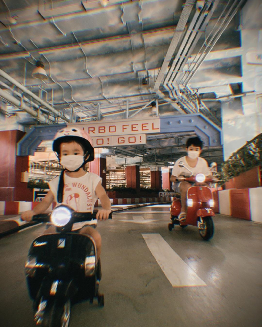 張繼聰,謝安琪,instagram,好爸爸,family