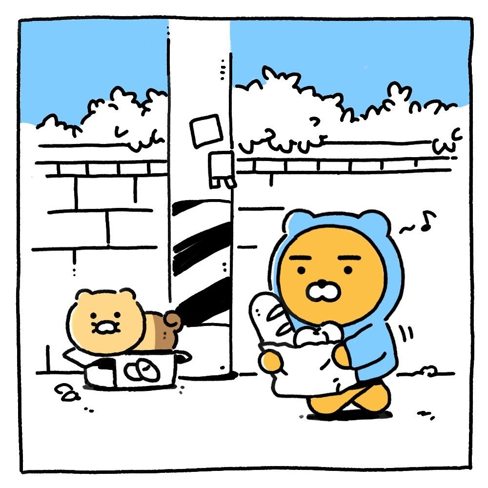 Kakao Friends Ryan養貓日記 徵求新角色貓咪名字