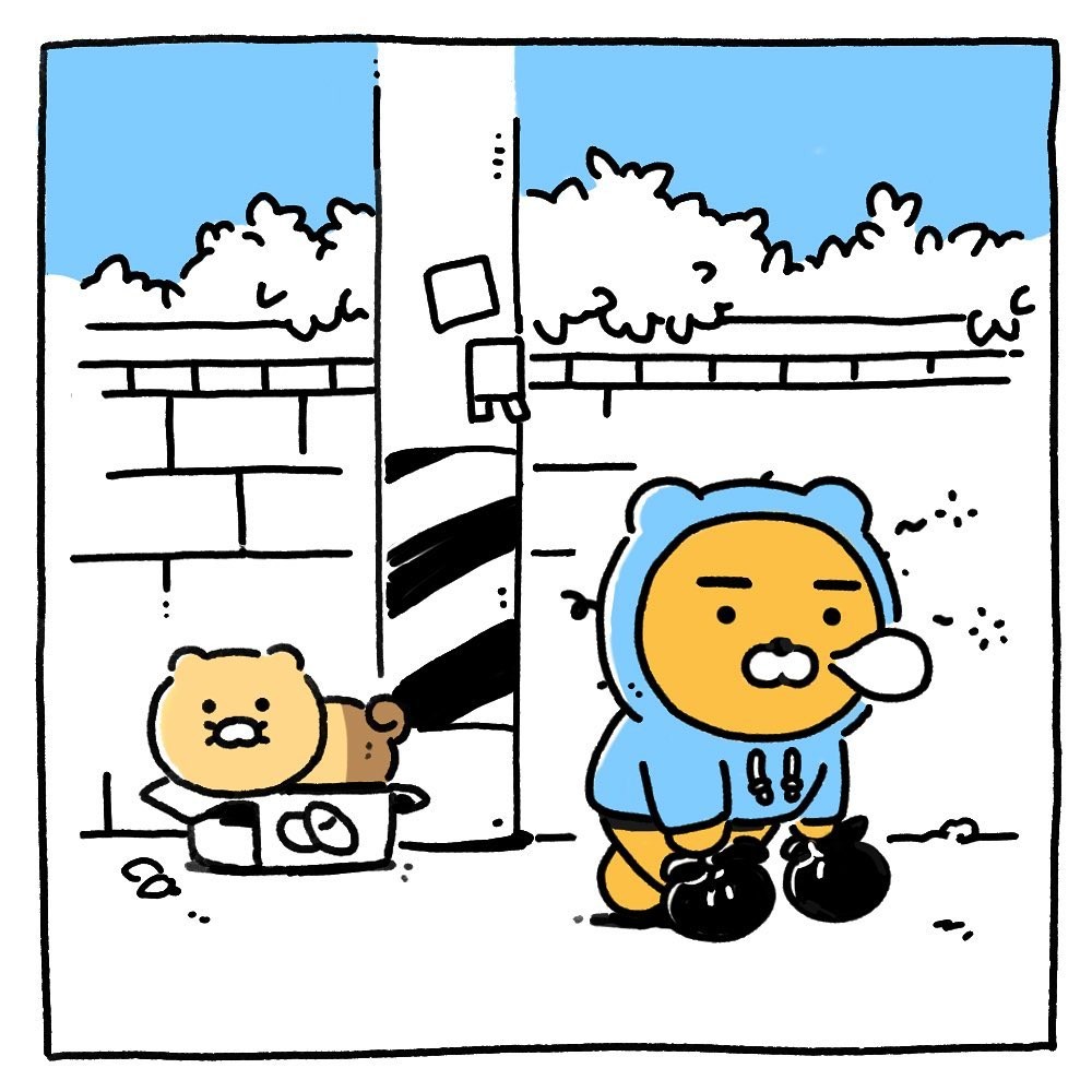 Kakao Friends Ryan養貓日記 徵求新角色貓咪名字