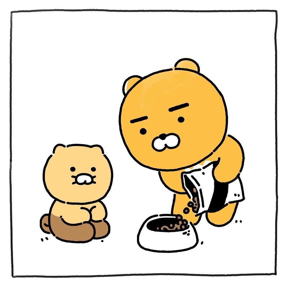 Kakao Friends Ryan養貓日記 徵求新角色貓咪名字