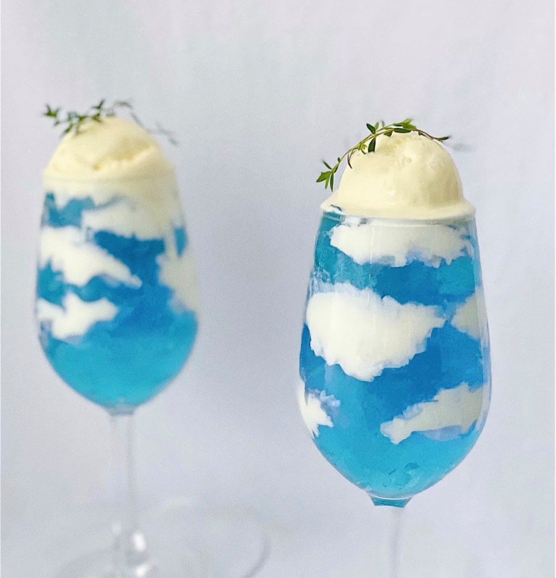 蝶豆花, DIY甜品, 蝶豆花甜品, 自製甜品, 麻糬, 啫喱, 打卡甜品,