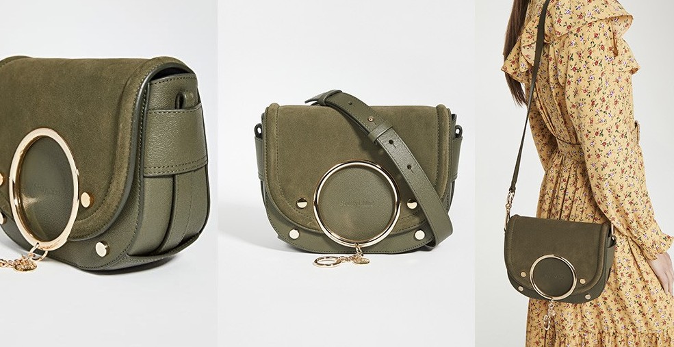 See by Chloe Mara Crossbody Bag Night Forest