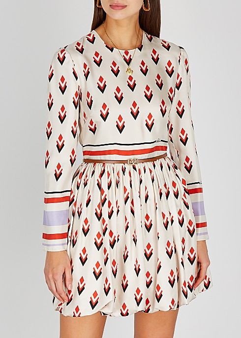 #VALENTINO Valentino Garavani VLogo reversible leather belt HK$2,500