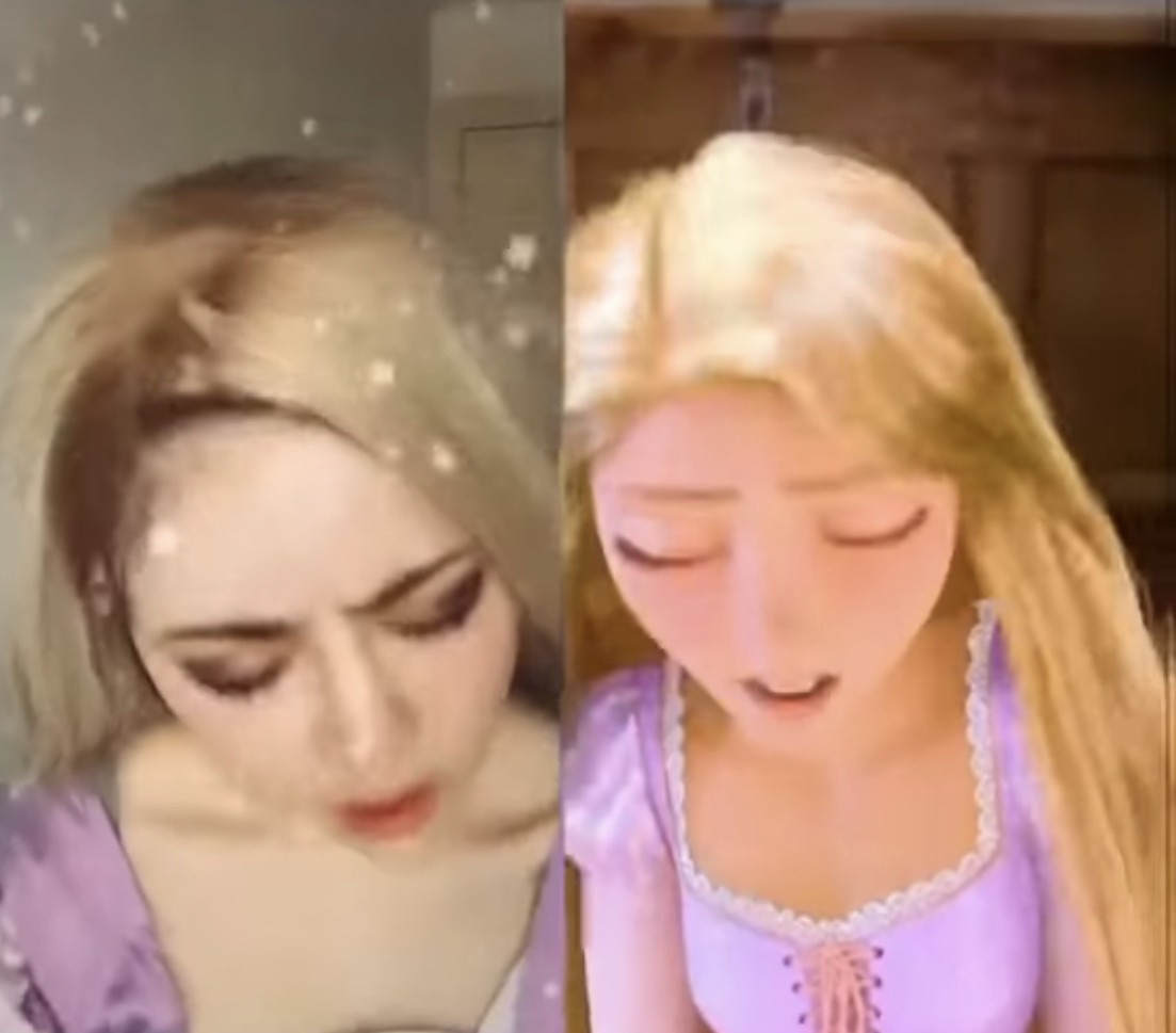 想不到原來扮公主也可以爆紅成名！全因她們扮得十分相似，撇除妝容之外，就連動作神情也非常入型入格！