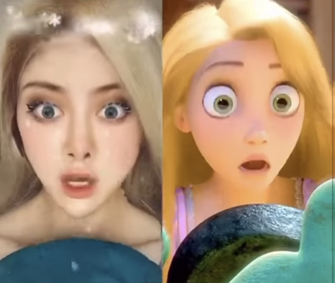 想不到原來扮公主也可以爆紅成名！全因她們扮得十分相似，撇除妝容之外，就連動作神情也非常入型入格！