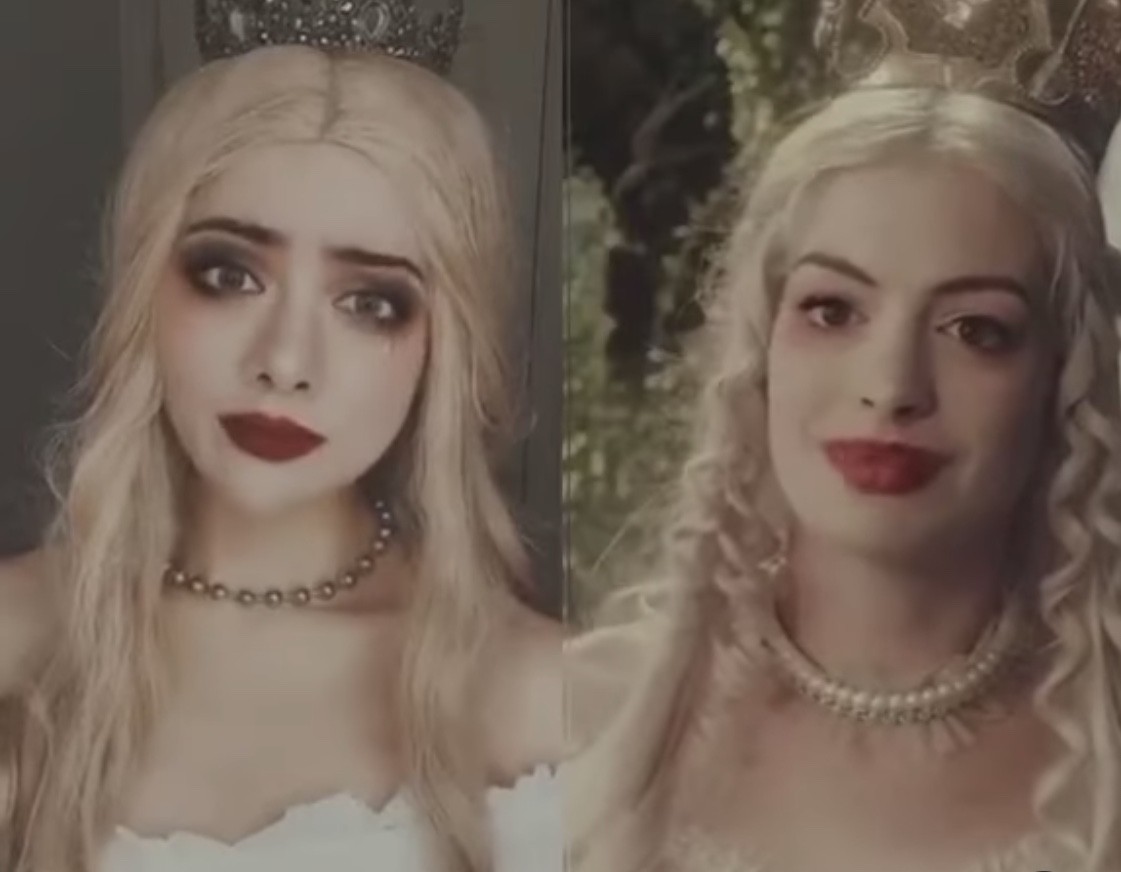 想不到原來扮公主也可以爆紅成名！全因她們扮得十分相似，撇除妝容之外，就連動作神情也非常入型入格！