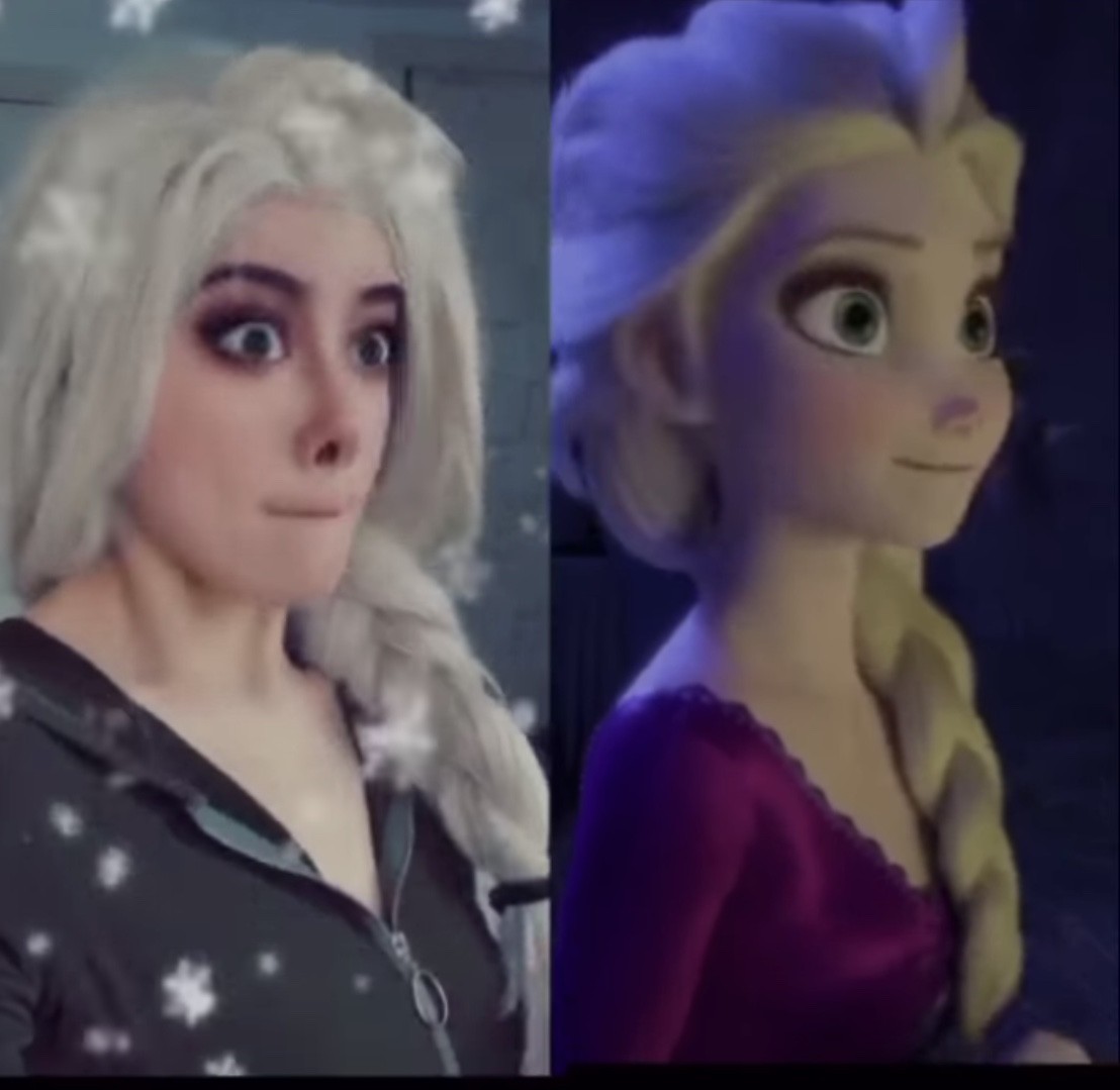 想不到原來扮公主也可以爆紅成名！全因她們扮得十分相似，撇除妝容之外，就連動作神情也非常入型入格！