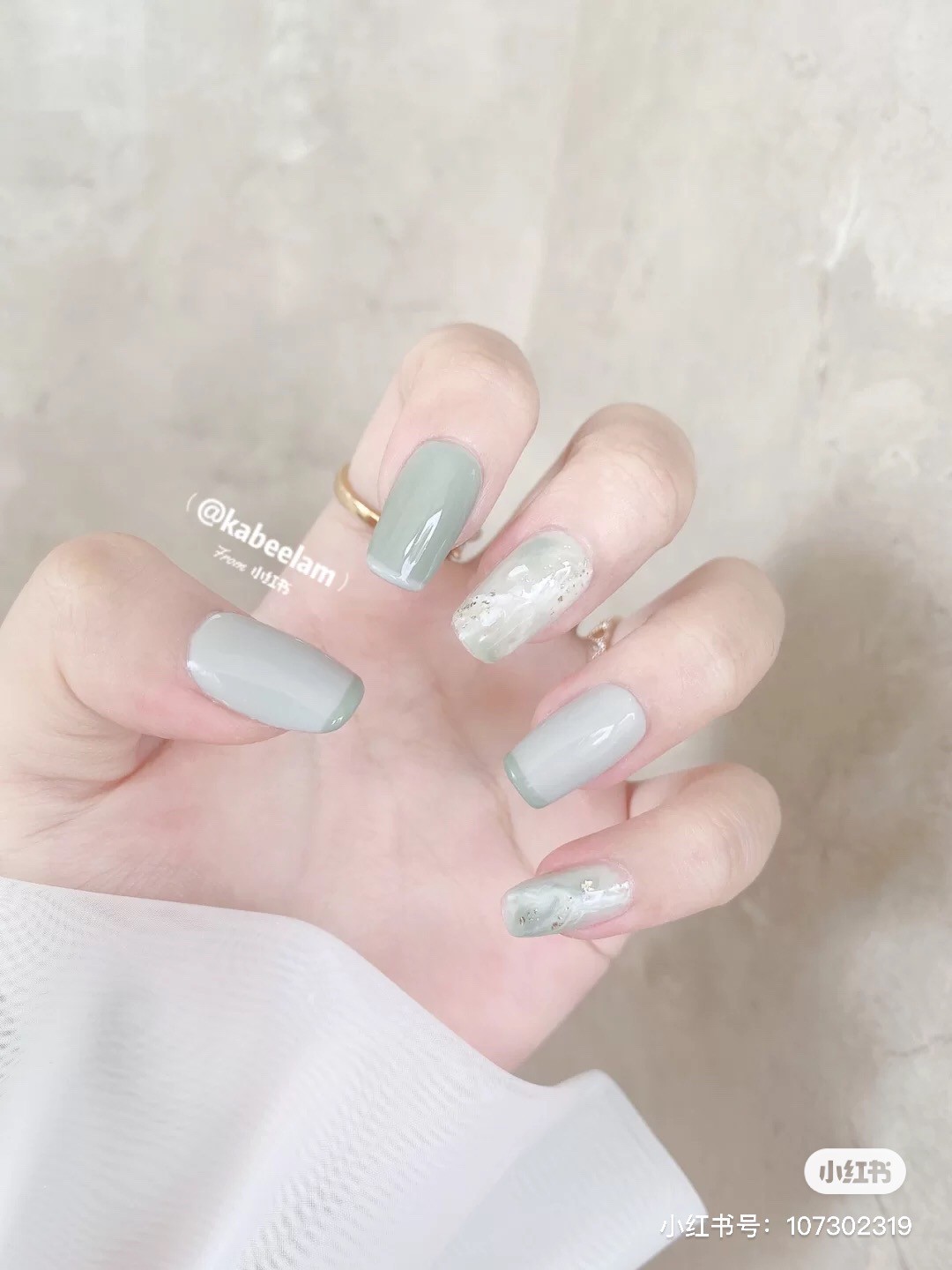 暈染美甲,夏日美甲,優雅感,少女感,夢幻感
