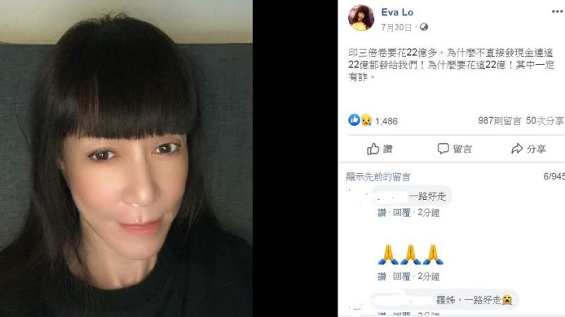 康熙常客羅霈穎, 康熙來了羅霈穎, 羅霈穎羅姐, 羅霈穎離世, 羅霈穎死亡, 羅霈穎過世