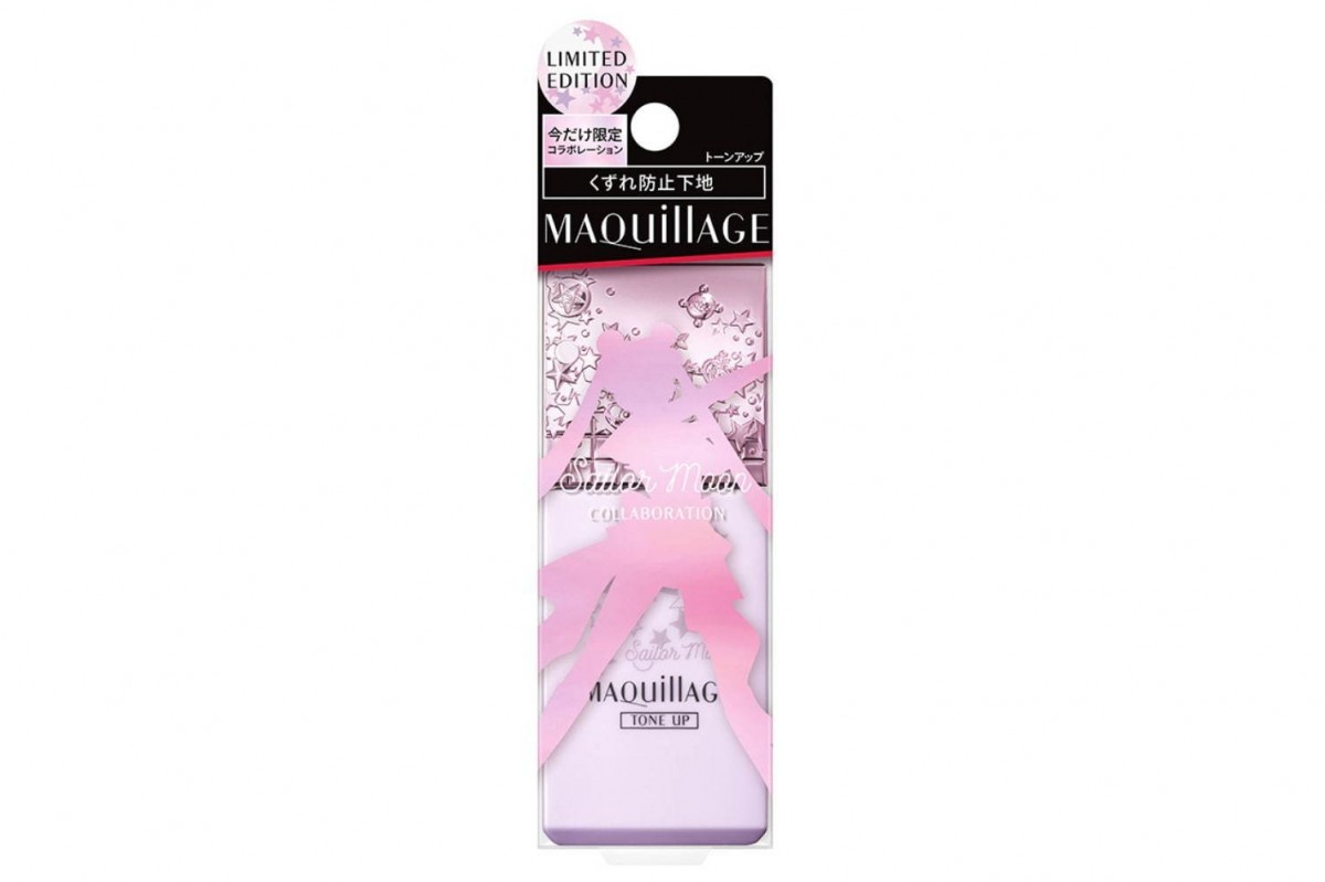 日本MAQuillAGE推美少女戰士粉餅/妝前乳,雲集歷代變身器