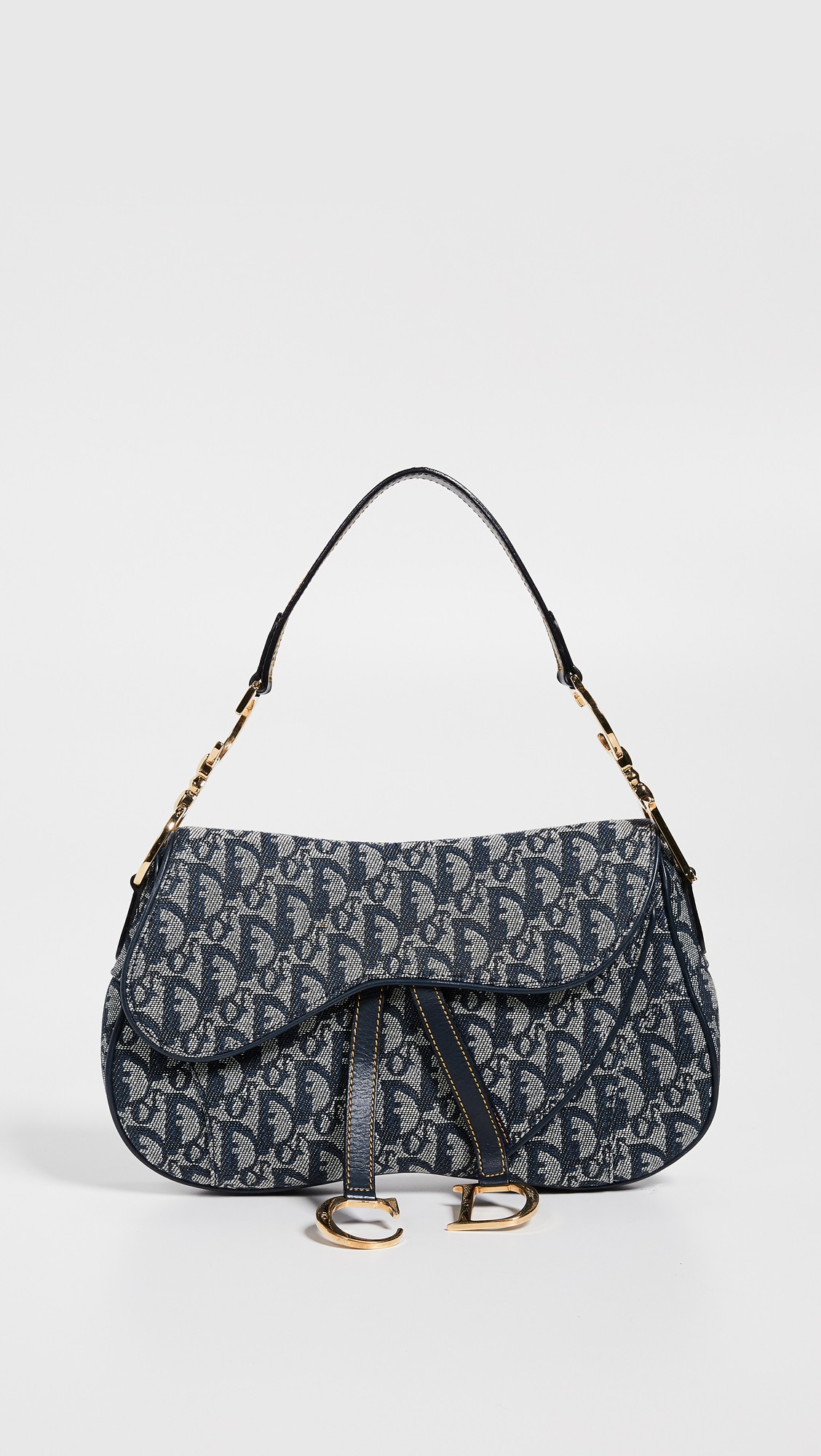 Dior Canvas Double Saddle Bag HK$22,088