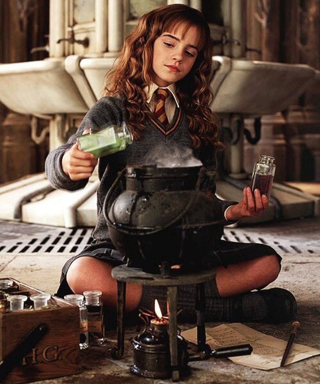 哈利·波特与魔法石French Grande 电影海报- Original Film Art - Vintage Movie Posters, image size:1053x1263