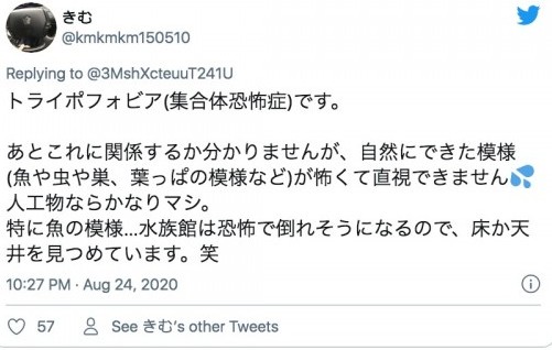 蒸魚平常吃得多,原來也有很多人怕魚!魚的樣子,魚的游法,魚的鱗片,統統都讓他們感覺噁心~更稱「被逼到水族館時簡直要昏倒了⋯⋯」