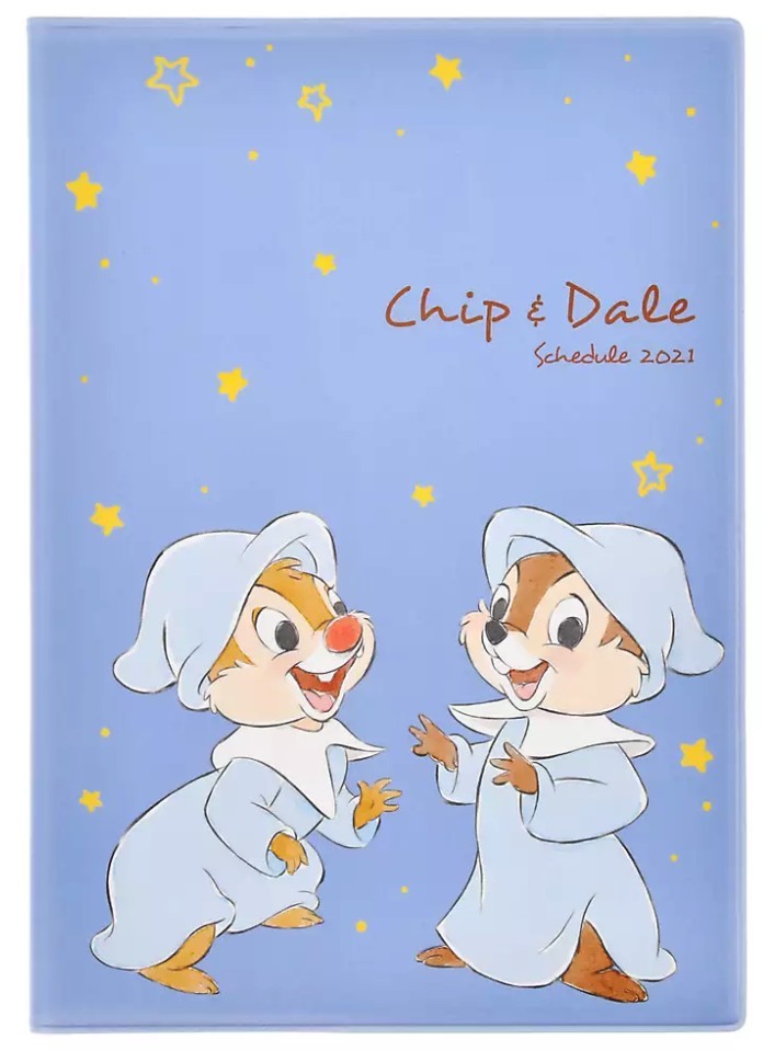 手帳推薦,迪士尼Calendar,chip&dale