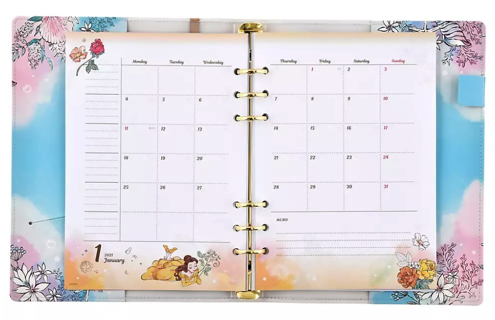 手帳推薦,迪士尼Calendar