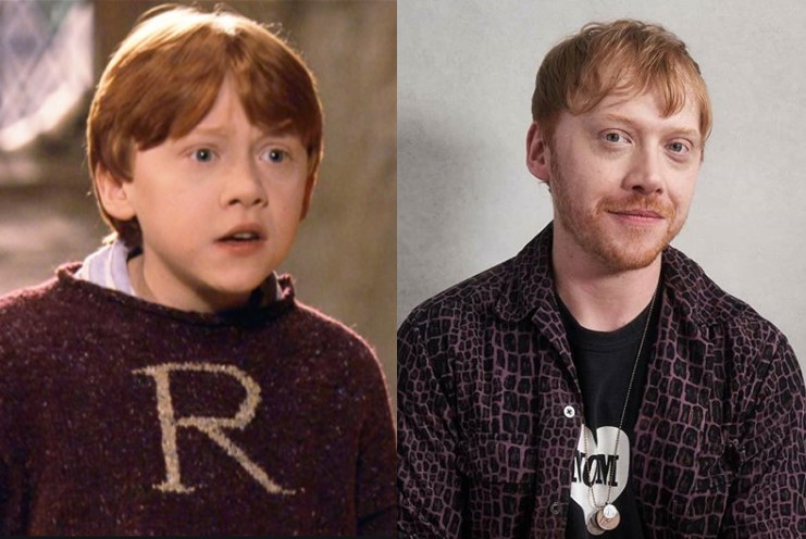 哈利波特, HARRY POTTER, 哈利波特演員, 哈利波特對比照