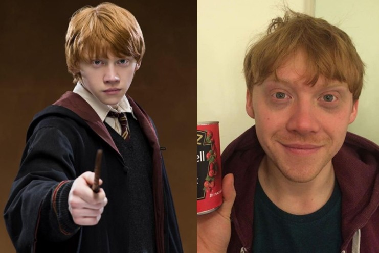 哈利波特, HARRY POTTER, 哈利波特演員, 哈利波特對比照