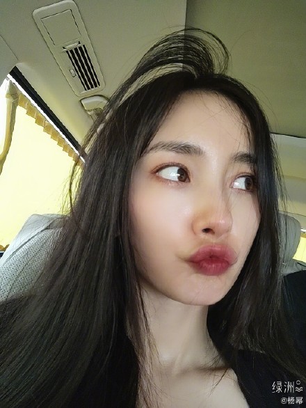 楊冪,Angelababy,素顏自拍,生日
