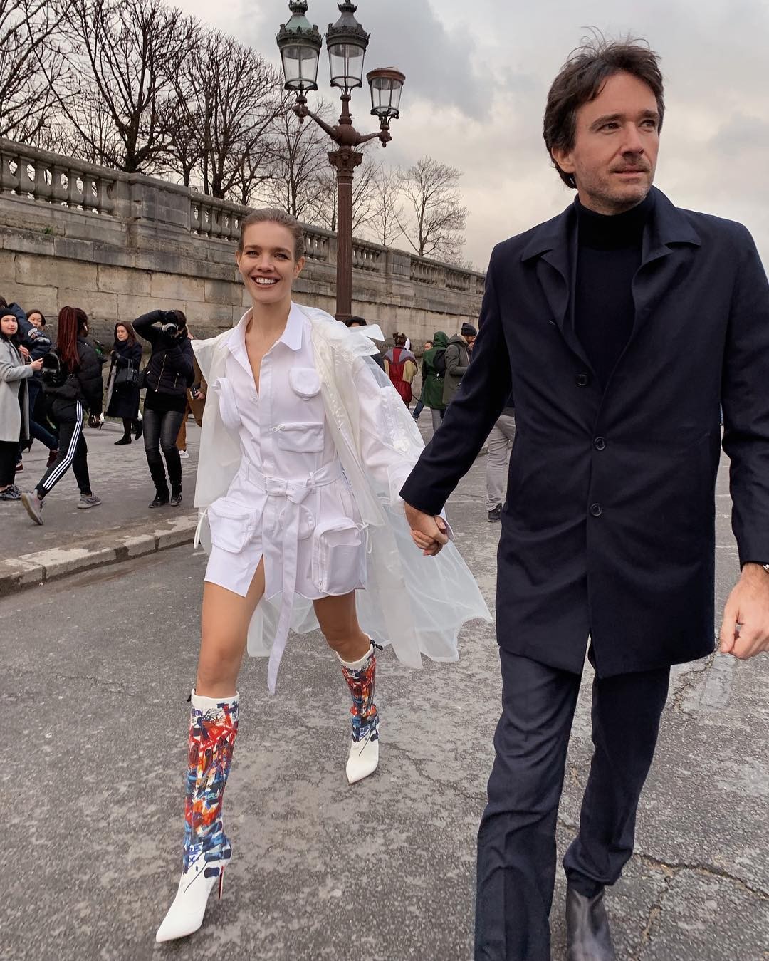 Natalia與Antoine的相遇始於一次Louis Vuitton的廣告拍攝現場,當時廣告雲集頂尖名模如Naomi Campbell、Claudia Schiffer和Stephanie Seymour