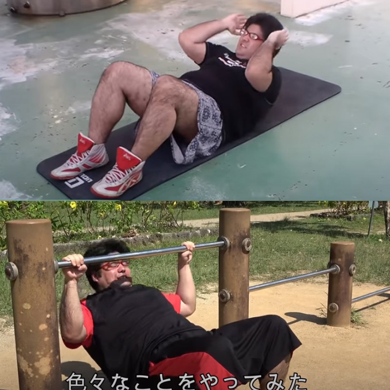 姜濤, 日本137KG男生瘦肥變翻版彭于晏, 瘦身, 減肥, 肥仔潛力股