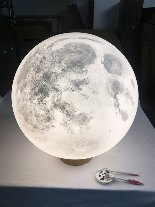 台灣ACORN Studio夢幻藍色月球燈Moon Titan Luna