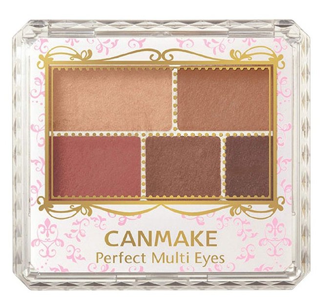 CANMAkE_PerfectMultiEyes_No03_AntiqueTerraCotta_第一個重點就落在眼影的部分,秋天的時候通常也有很多品牌推出眼影盤,顏色只要挑一些較棕紅色和偏橘色的就好,其實沒有化濃妝的女生,把第三四步略過也可以喔~如果沒有頭緒可以下面有幾款建議給你們!