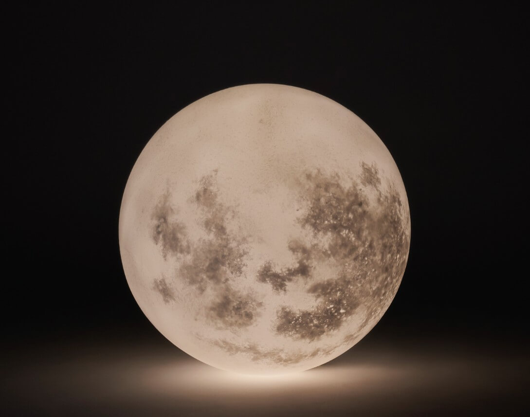 台灣ACORN Studio夢幻藍色月球燈Moon Titan Luna