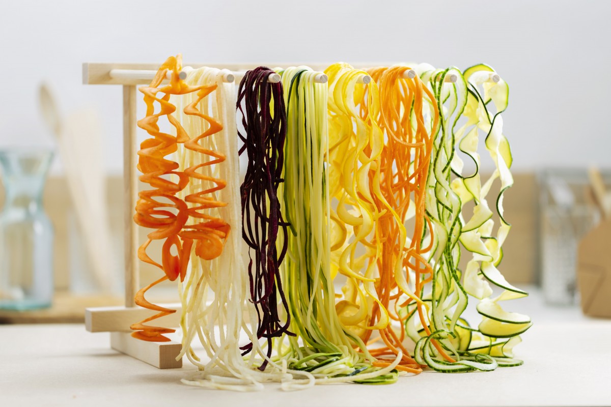 Spiralized Veggies Pasta Stand_Viva Promix Hand Blender 飛利浦