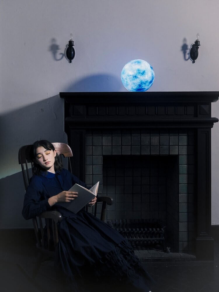 台灣ACORN Studio夢幻藍色月球燈Moon Titan Luna