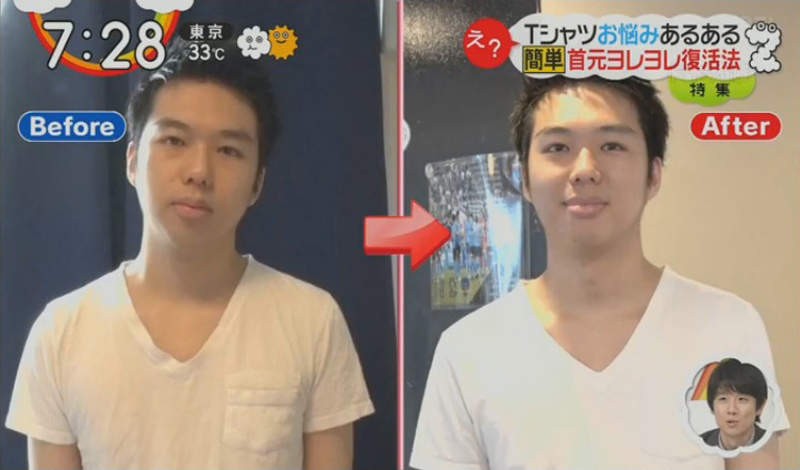 簡單的3步,衣服就回復原本的緊實狀態,完全見得人,可以拿去約會穿了~不然看起來會很不整齊而且非常邋遢~