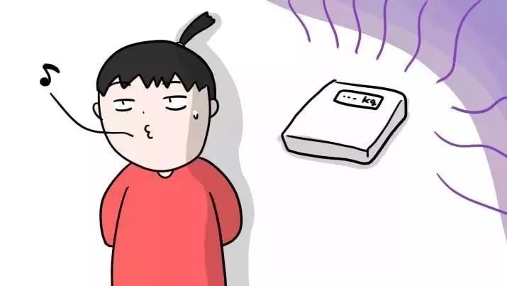 【女生日常習慣】當你認為自己都只是吃多了一點點時，站在體重機看到數字上升了2公斤，就會笑不出來