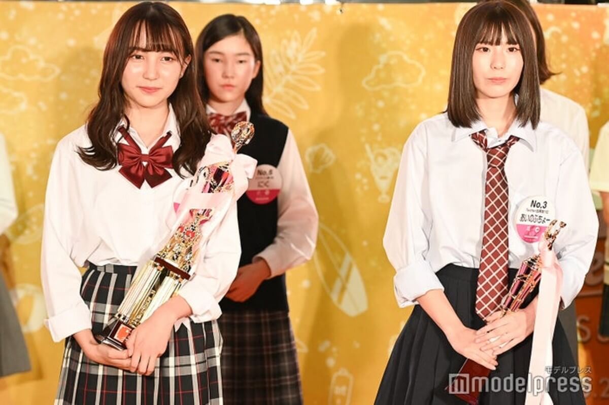 「Miss高中一年級生選舉」的冠軍就是這位「參賽者4號:永島歩花」,其實冠軍算是8個裏面最亮眼的一位,也贏得不錯的好評,圓臉大眼的她略顯可愛感~