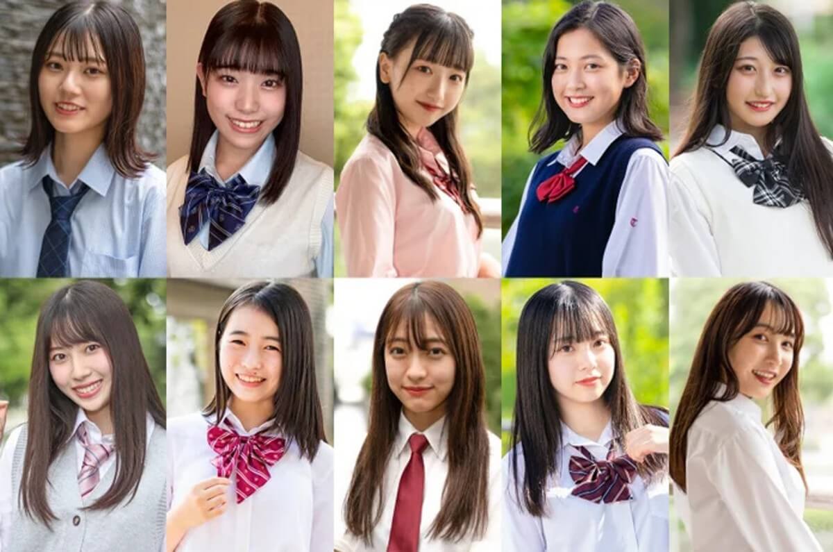除了「Miss高中一年級生選舉」引起大家討論,現時「日本最可愛女高中生2020」選舉也正在進行中,最新公布的10強入圍名單分別來自6個區域