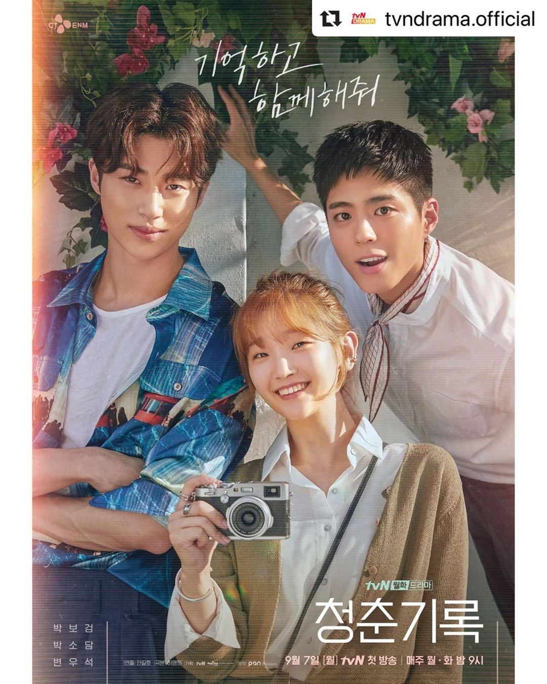 由朴寶劍、朴素丹領銜主演的Netflix韓劇《青春紀錄》