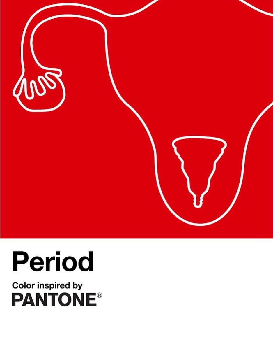 而根據Pantone的形容,這種名為「Period」的顏色是一種「活力與冒險並存的紅色色調」