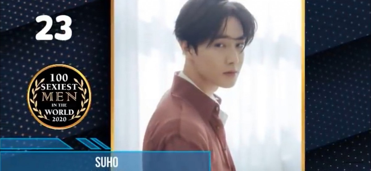 元祖級韓國男團的性感男星就有EXO 6 位成員入圍,離團的兩位中國籍成員則排名較後。
