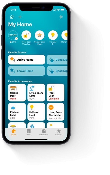 Apple HomePod Mini13智慧型的家居音響基本功能就有可以透過語音操控，來控制家裏的Home Kit家品電器，例如冷氣，電視等等。