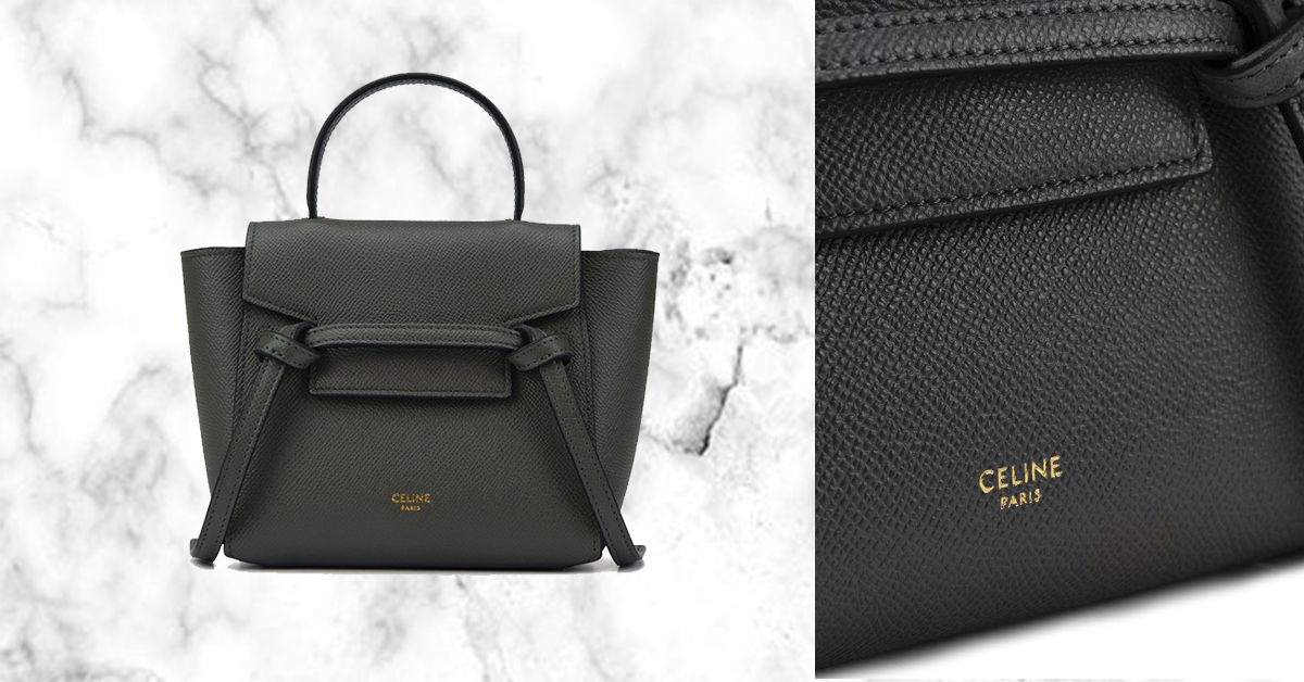 CELINE Pico Belt Bag In Grained Calfskin HK$15,000
