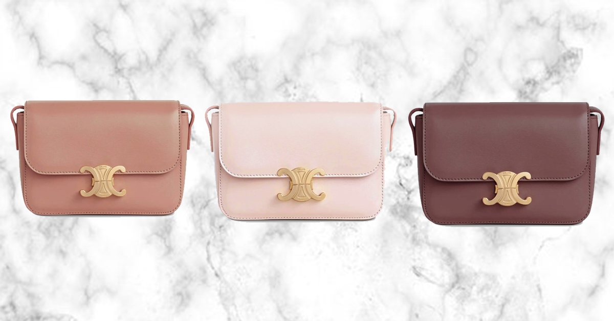 CELINE Triomphe Nano bag HK$18,000