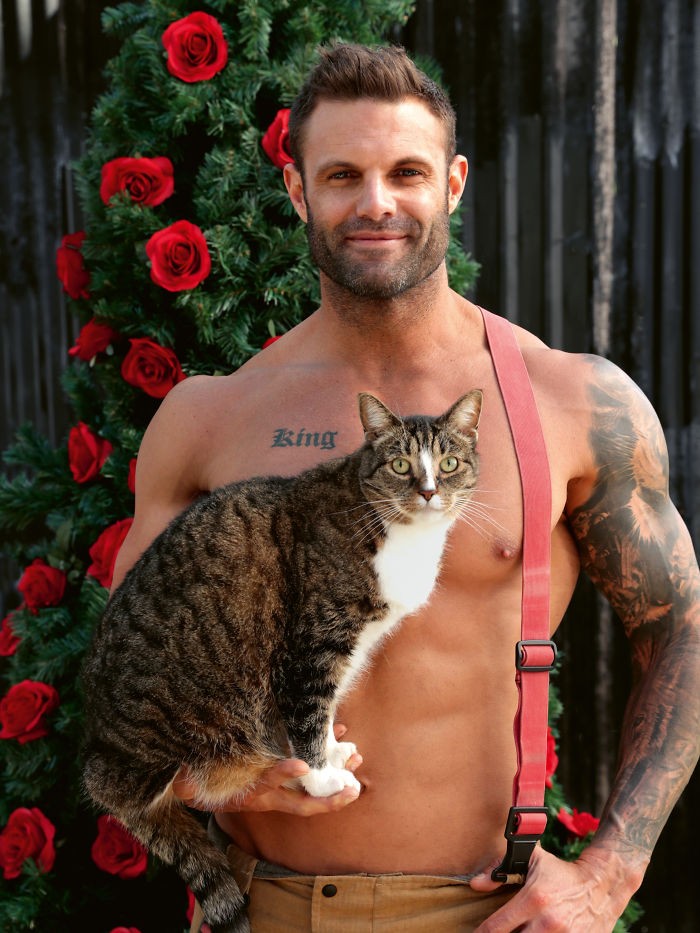 澳洲消防員月曆2021/爆肌猛男可愛動物