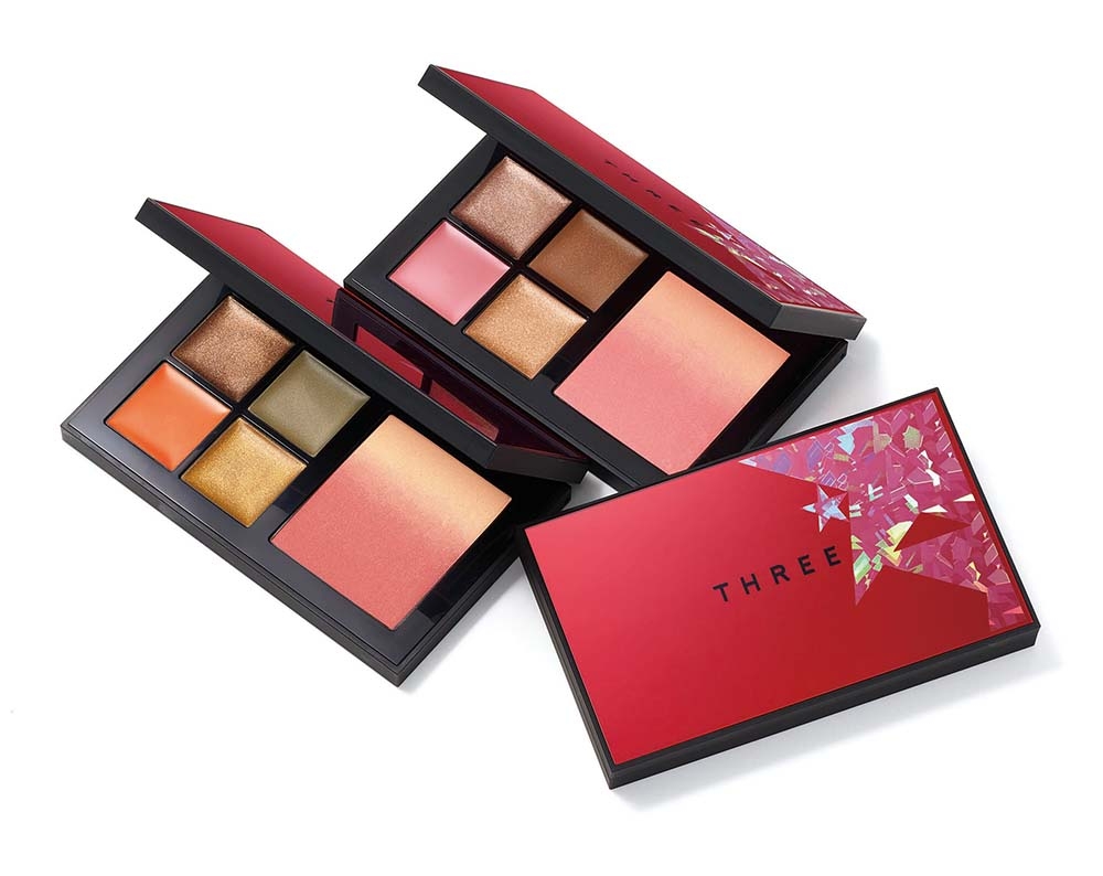 THREE ANGELIC METALLIC PALETTE THREE華麗搖滾采妝盒