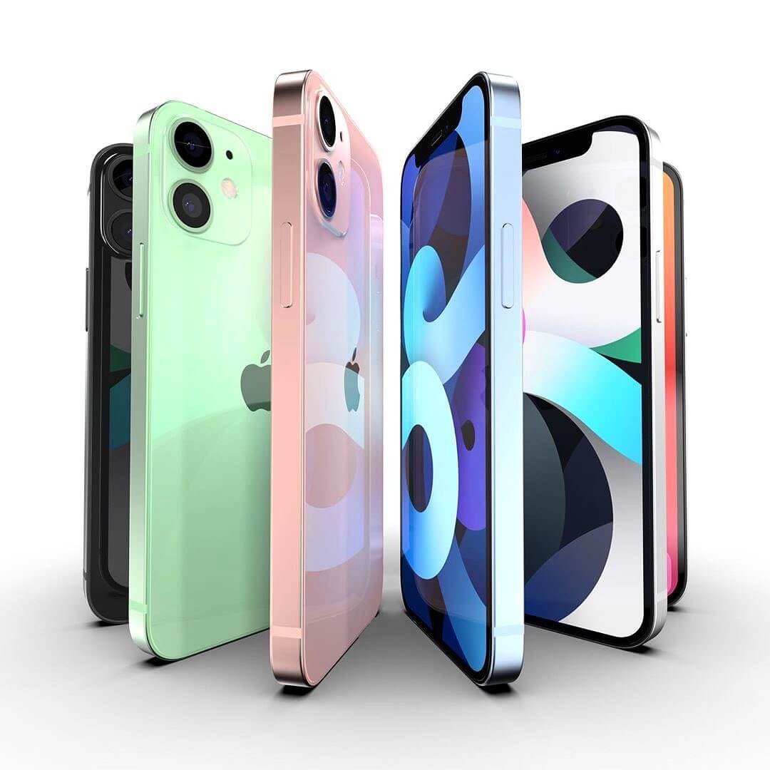 【iPhone 12顏色/價錢】「iPhone 12 mini」將會是比起iPhone SE第二細的手機系列,上面的瀏海M額或會比其他iPhone 12更為細小。