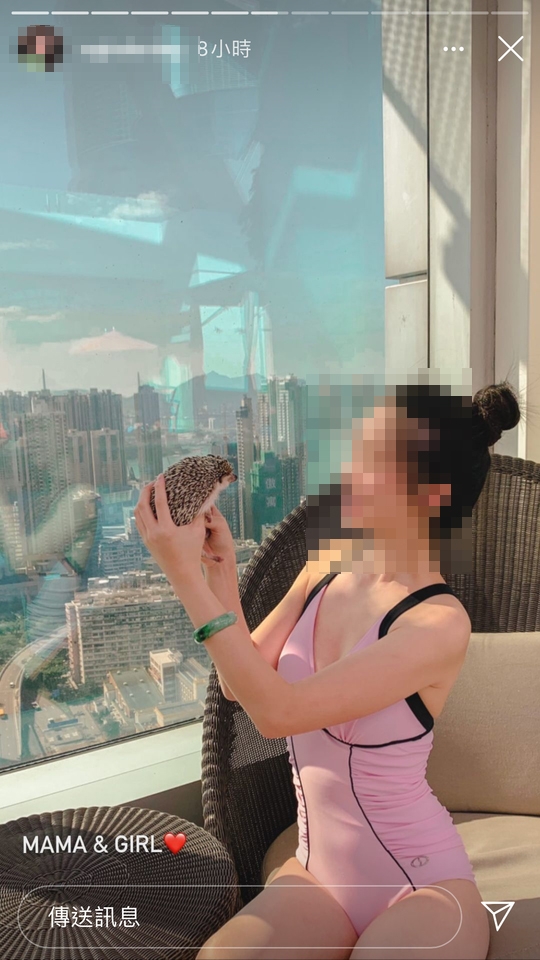 指一名於 IG 擁有接受 2萬名粉絲的港女 KOL 早前於香港康得思酒店(Cordis Hotel)Staycation 時
