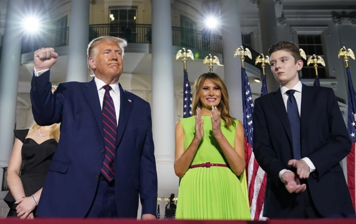 「美國第一公子」著稱的 Barron Trump!