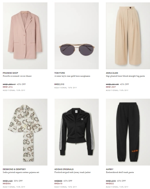 【Black Friday 2020 優惠】Net-a-Porter早於2000年就成立,她是由一位曾於英國時尚雜誌工作過的Natalie Massenet所創立