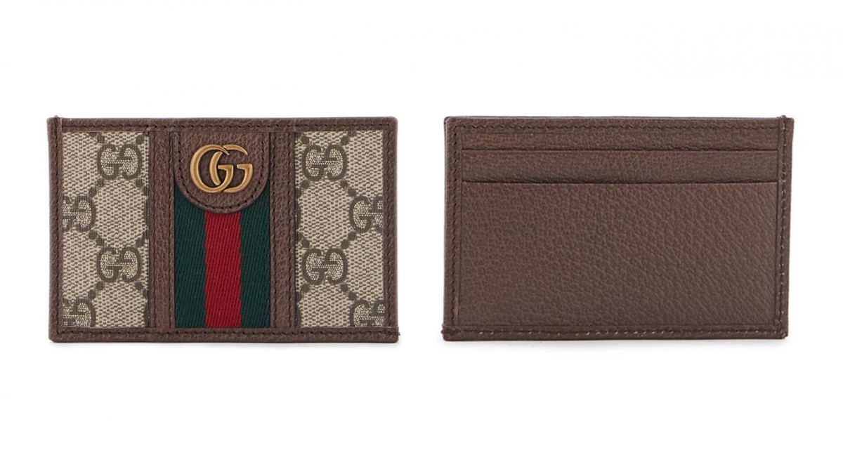 【聖誕禮物2020】男友名牌銀包CARDHOLDER GUCCI GG card holder GUCCI GG Ophidia card holder HK$2,300