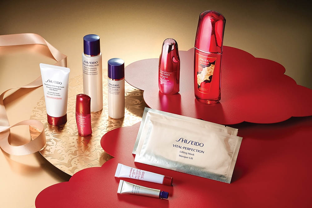 SHISEIDO 皇牌 Ultimune 紅妍肌活眼部及面部精華組合