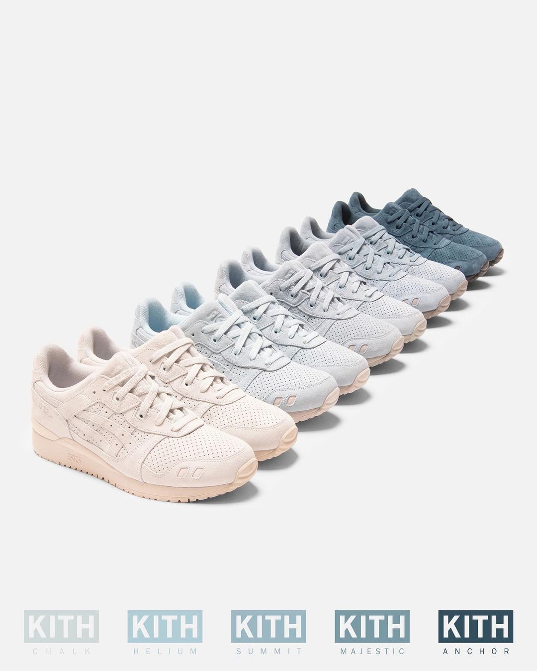 ASICS X 紐約潮流品牌 KITH The Palette